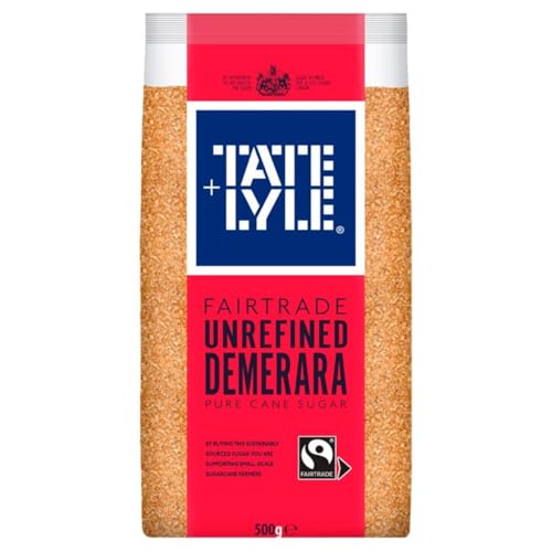 Tate & Lyle Fairtrade Demerara Sugar for Hot & Cold Drinks - 500g