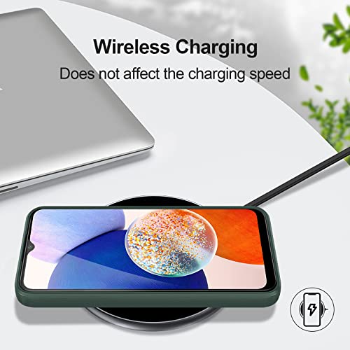 Carcasa Samsung Galaxy A14 antigolpes con protector de cámara integral 7