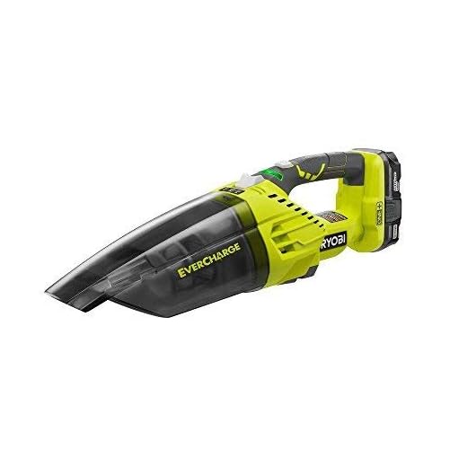 Ryobi P714K 18V One+ Evercharge Cordless Hand Vacuum Kit by Ryobi (Renewed)