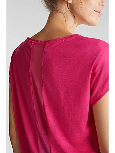 ESPRIT RCS-Maglietta Sslv Yoga, 660/Rosa Fucsia