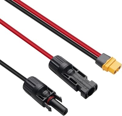ALLPOWERS Solar Charging Cable for P300, S300, S1500 Plus, S2000 PRO, R600, R1500 LITE, R2500 V2, R3500, R4000 P1800 Portable Power Station, Solar Generator (XT60 Input)