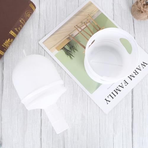 HOLIDYOYO 1 Liter Vogeltränke aus Kunststoff Tauben und Fasanen Wasserbehälter Befestigung für Geflügelkäfig Wasserspender für Hühner und Wachteln