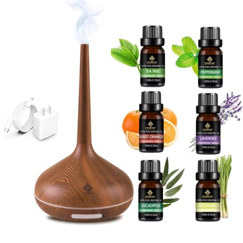Difusor aromático eléctrico EdensDECOR 120ml con 7 luces