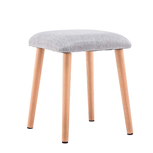 Preisvergleich Produktbild Amazon Marke - Movian Vardar - Hocker, Hellgrau