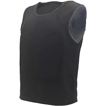 REMEK Tactical Shotproof Vest Stich Protection Vest Concealed Bulletproof Vest IIIA-Level Military Anti-Bullet T-Shirt Tactical DE/NL/SE/PL Alphanumeric 4XL Regular Regular A