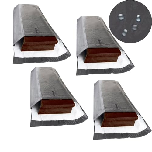 LAMINET Premium Heavy Duty Table Leaf Storage Bag Water, Scratch Resistant. Extra Thick Waterproof Exterior Heavy Duty Flannel Backing. Store Your Table Leaves Safely. Holds Leaves up to 26" Wide.