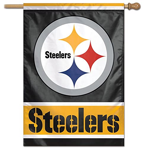 Bannière Pittsburgh Steelers 27x37 pour décorer un salon de fan de football américain