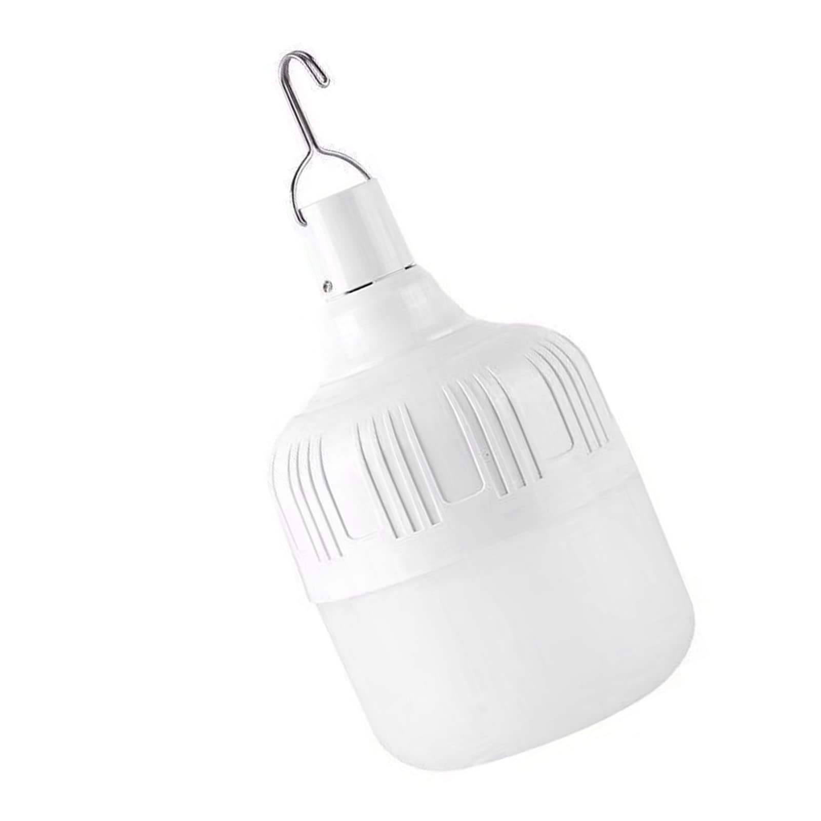 Yinhing Rechargeable Light Bulbs, Battery Light Bulb USB Rechargeable 80W 80mm Led for Outdoor Night Market Stalls Home Power Failure