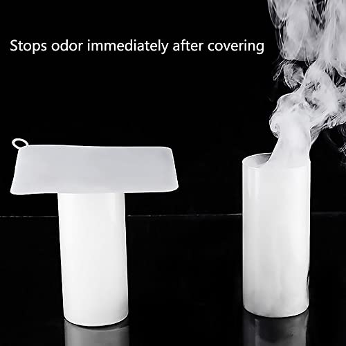 Silicone Tub Stopper Floor Drain Cover, 2 Pieces Sewer Anti-Odor Mat Deodorizing Drain Plugs for Kitchen, Bathroom and Laundry(5x5 inch)