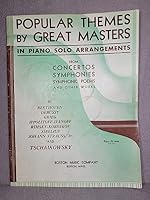 POPULAR THEMES by GREAT MASTERS--PIANO SOLO ARRANGEMENTS B001LR5ONO Book Cover