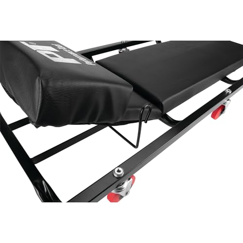 Image of Performance Tool W85005 40-Inch 6-Caster Rolling Shop Creeper with Adjustable Cushioned Headrest