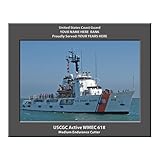 USCGC Active WMEC 618 Personalized United States Coast Guard Cutter Print