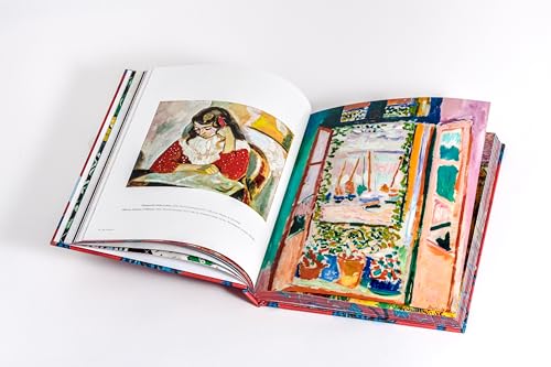 Henri Matisse: Meisterwerke. Kunst groß im Bild - Seine Hauptwerke in einer attraktiven Leinenausgabe mit Motiv-Farbschnitt und sechs opulenten Ausklapptafeln – vue 3