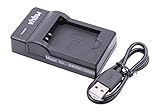 Zuverlässiges Power Supply für Ihren Kameraakku | Anzahl der Akkusteckplätze: 1 | Ausgangsspannung Ladegerät: DC 4,2V