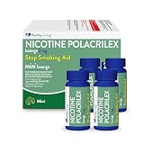 Healthy Living Nicotine Polacrilex Mini Lozenge, Stop Smoking Aid, 2 mg Mint Flavor, 108 Count