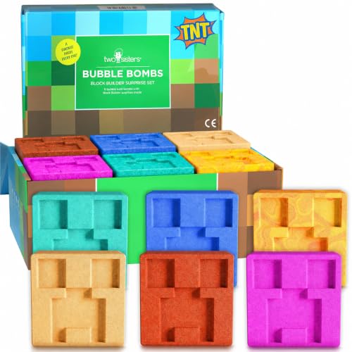 TNT Creeper Bath Bombs (6 Pack) with Surprise Inside