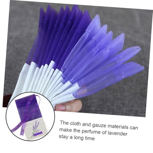 Bolsas Aromáticas Lavanda con Cordón Morado 15pcs miniatura 3