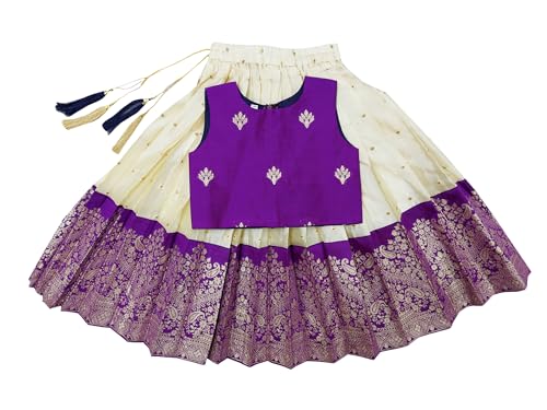 FELIZ THE DESIGNER STUDIO Girls Readymade Lehenga Choli Set