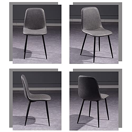 Chaise d'appoint moderne cuir synthétique bureau restaurant - 8