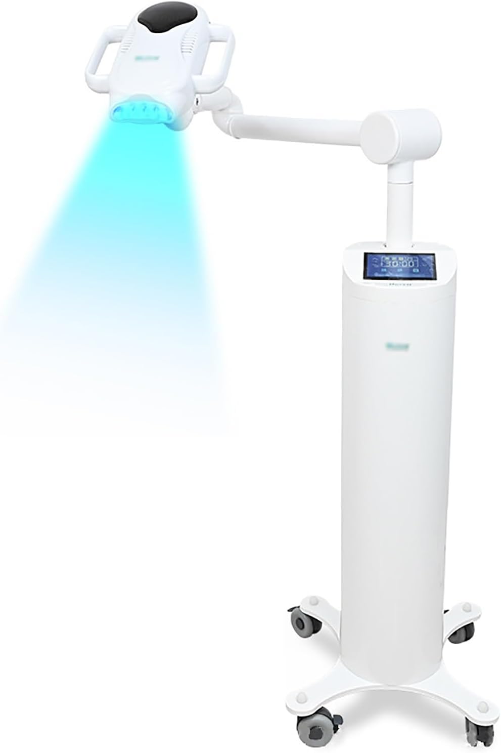 Teeth Whitening Light 80W 10 LED Cold Light 3 Colors LED Whitening Lamp(Black)