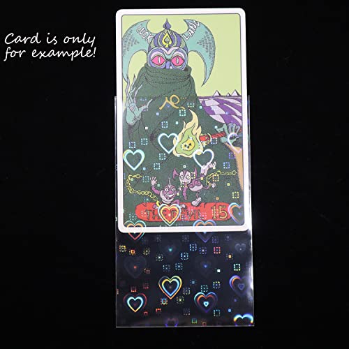 80 peças/lote amor em forma de coração a laser piscando cartas colecionáveis filme mágico Kpop prote