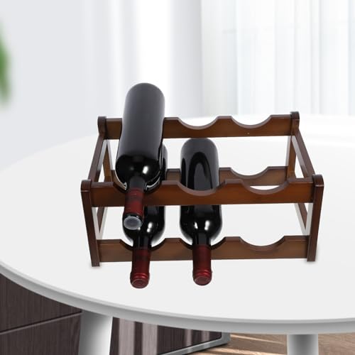Soporte para botellas de vino diseño minimalista Alipis miniatura 3
