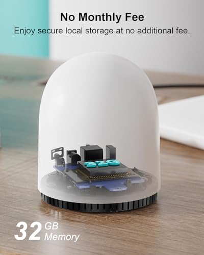 WUUK 2K Überwachungskamera für den Außenbereich mit WLAN