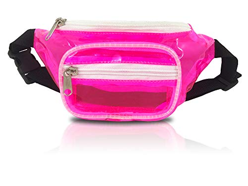 pink fanny pack clear