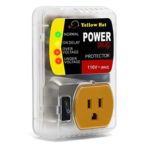 Surge Protector,Voltage Protector for Home Appliance 110V 15A 2200W 1 Pack
