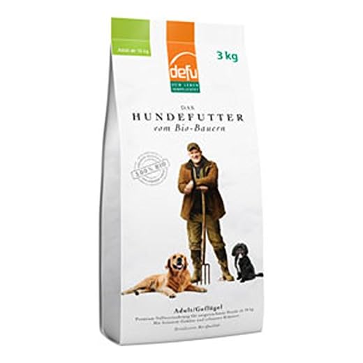Defu Bio Hundefutter für Erwachsene 3kg