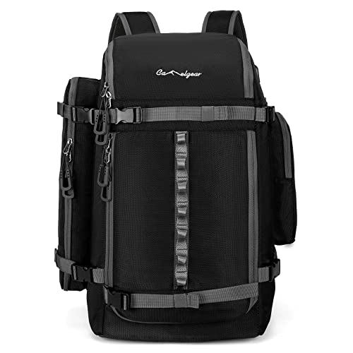 65L Ski Boot Bag,Large Duffle Travel Bag,1680D Nylon Waterproof Padded Ski Boot Bag Backpack For Women Men Kids - Image 3