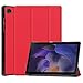 Produktbild Hülle Kompatibel mit Samsung Galaxy Tab A8 10,5 Zoll 2022 X205/200 Ledertasche Schlank Superleicht Kunstleder Schutzhülle Cover Case mit Standfunktion Tri-Fold Case mit Auto On/Off MuSheng