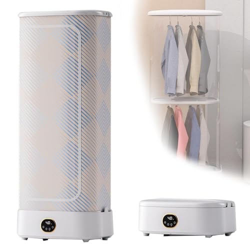 Secadora El Hogar, máquina de Planchado y eliminación de Arrugas portátil para el, Para desinfectar y secar la ropa, Planchadora de Camisas de 1000W con Función de Vapor, con de Temporizador