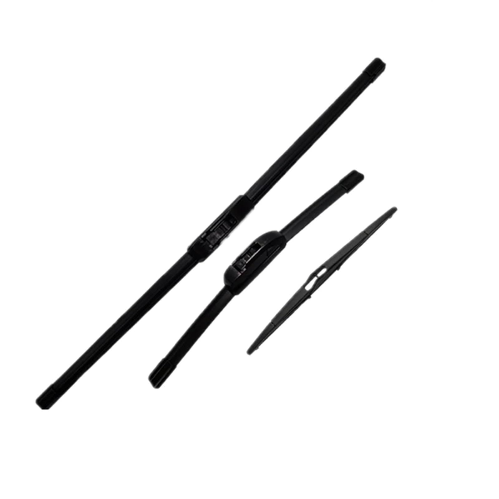 Limpiaparabrisas De Coche Compatible Con Jeep Para Wrangler Para JK 2007 2008 2009 2010 2011-2017 Limpiaparabrisas Delantero Trasero Parabrisas 16"+16"+14"