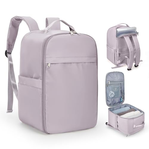 SZLX Mochila Viaje Cabina Avion 40x20x25 Ryanair Maletas de Viaje Cabina 45x36x20 Easyjet Cabin Bag Equipaje de Mano Mujer Mochila para Portatil Impermeable con USB Mochila Pequeña de Trabajo Hombre