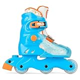 Micro Mobility Future Blue Kinder Rollerskates aus Polypropylen in der Farbe Blau-Orange, Größe: 31-34, MIS0004