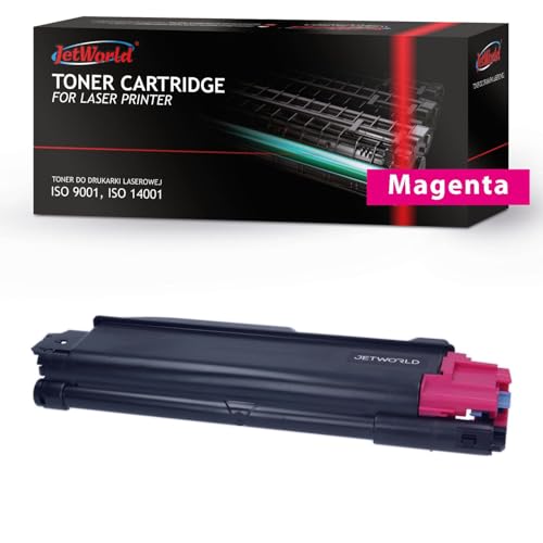 JetWorld Toner Replacement Kyocera TK5305M 1T02VMBNL0 Magenta for TASKalfa 350ci, 351ci 6000 Pages per Toner Cartridge High Quality Print