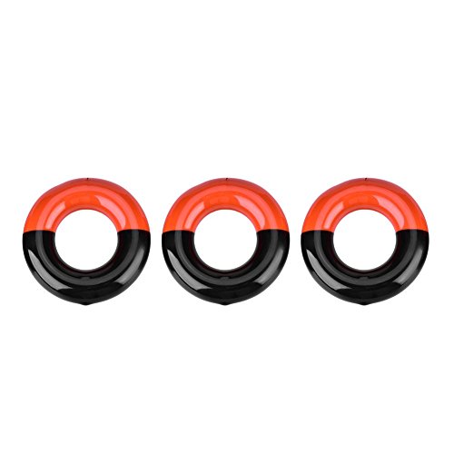VGEBY Golfschläger mit gewichtetem Swing-Ring, zum Aufwärmen und Aufwärmen von Donut, Driverkopf, für Training und Übungen, 3 Stück