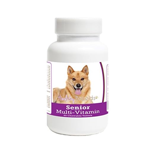 Healthy Breeds Finnish Spitz Senior Dog Multivitamin Tablets 60 Count