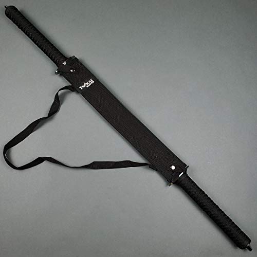 Tactical Master 25" 2 Piece Set Twin Ninja Machete Sword Full Tang w/Nylon Sheath for Collection, Gift, or Outdoor Sports