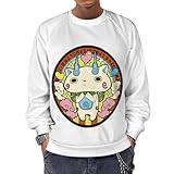 [CXTXDY] メンズ トレーナー 妖怪ウォッチ パーカー プルオーバー 大きいサイズ 春秋冬服 長袖 スウェット カジュアル フード付き 人気