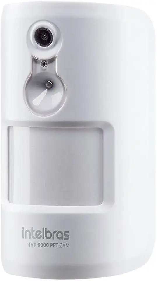 Sensor de Movimento Infravermelho Passivo sem fio IVP 8000 Pet Cam 4541035 Intelbras