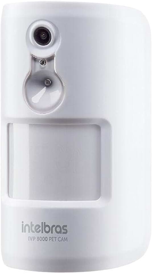 Sensor de Movimento Infravermelho Passivo sem fio IVP 8000 Pet Cam 4541035 Intelbras