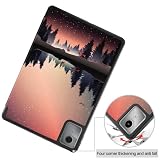 Vakarey Ultra cienka inteligentna obudowa do tabletu Lenovo M11, etui do Lenovo Tab M11 z uchwytem na długopis, zmierzch