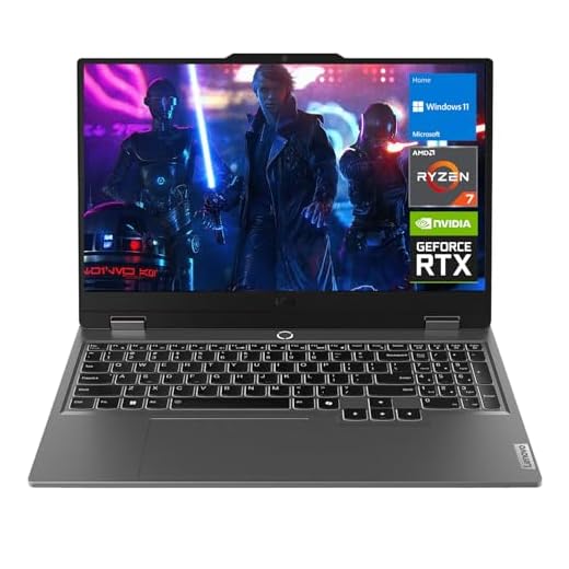 Lenovo LOQ 15 15ARP9 RTX 4060 Gaming Laptop, 15.6" FHD 144Hz, AMD Ryzen 7 7435HS, NVIDIA RTX 4060, 32GB DDR5 RAM, 1TB SSD, Backlit KB, RJ-45, Bundle with PCO Laptop Cooler