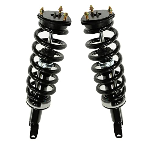 Image of TRQ Front Strut & Coil Spring Assembly Set Driver & Passenger Sides | For 09-10 Dodge Ram 1500 11-18 Ram 1500 19-20 1500 Classic