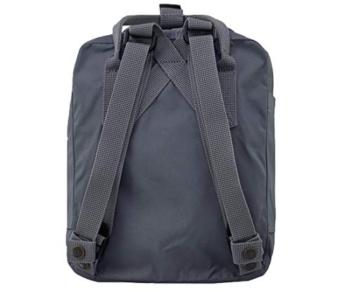 Image of Fjallraven Kanken Mini Unisex Backpacks Size OS, Color: Graphite /Onyx Black