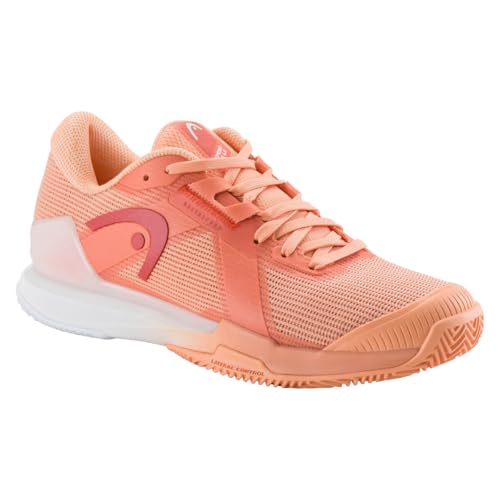 HEAD Sprint Pro 4.0 Clay de mujer, zapatillas de tenis coral