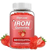 Iron Gummies for Men and Women, Energize, Combat Fatigue, Support Anemia Recovery. Packed with Ir...