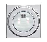 Balizas SHERPA/A CS (CHR) - Tensión alimentación: 230V 50Hz - Color difusión: Cromo - Color embellecedor: Rojo - Caja de empotrar: Sí - Color LEDs: Inexistente